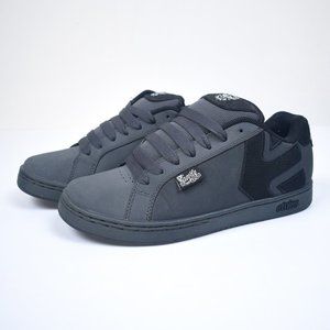 Etnies Twitch Fader SMU Famous Stars & Straps - 8 Black Skateboard Shoes FSAS